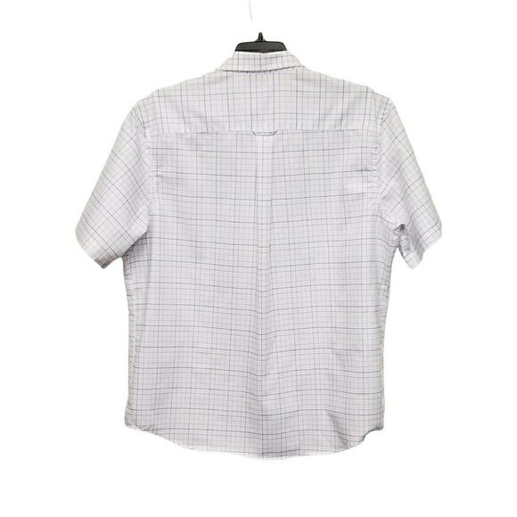 Saddlebred mens Multicolor Geo shirt Short Sleeves Size 17 1/2 - Picture 2 of 5